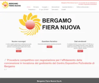 Bergamofieranuova.it(Bergamo Fiera Nuova) Screenshot