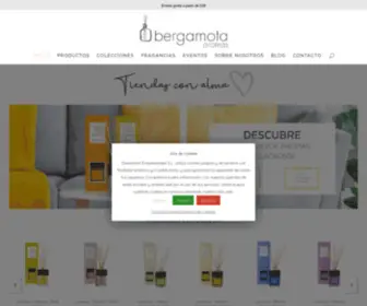 Bergamotashop.com(Bergamota Aromas) Screenshot