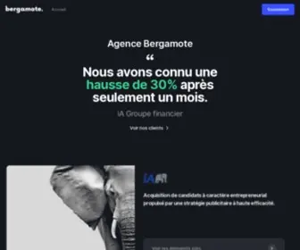 Bergamote.io(Webflow Expert) Screenshot