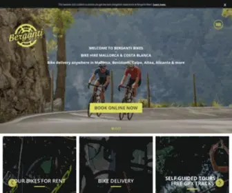 Bergantibikes.com(Mallorca bike hire) Screenshot