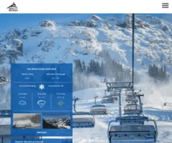Bergbahnen-Hindelang-Oberjoch.de(Bergbahnen Hindelang) Screenshot