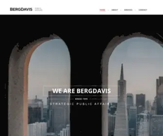 Bergdavis.com(Berg Davis Public Affairs) Screenshot