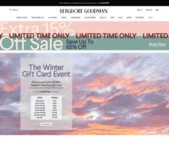 Bergdorfgoodman.com(Prada, Jimmy Choo, Gucci, Lanvin, Dolce & Gabbana) Screenshot