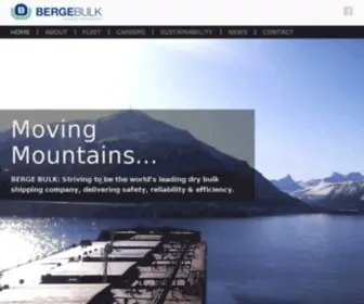 Bergebulk.com(Berge Bulk Moving Mountains) Screenshot