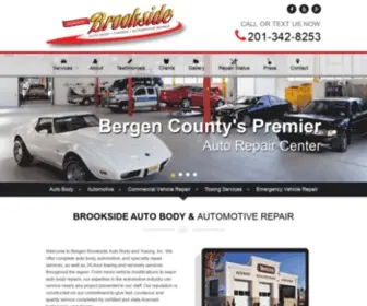 Bergenbrookside.net(Bergen Brookside Auto Body) Screenshot