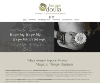 Bergendoula.com(Birth Doula & Lactation Counseling Services) Screenshot