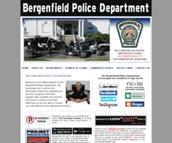 Bergenfieldpd.org(Bergenfield Police Department) Screenshot