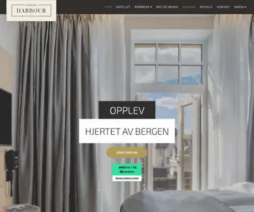 Bergenharbourhotel.no(Hotell i Bergen) Screenshot