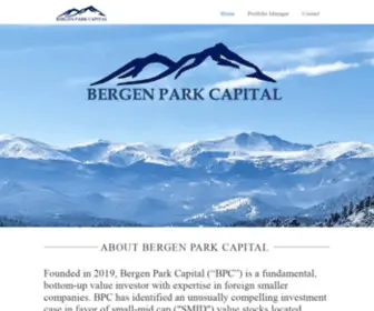 Bergenparkcapital.com(Bergen Park Capital) Screenshot