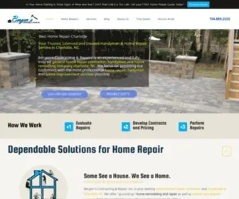 Bergensrepairs.com(Bergen's Contracting & Repair) Screenshot