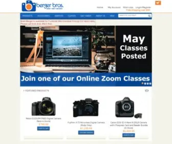 Berger-Bros.com(Digital Cameras) Screenshot