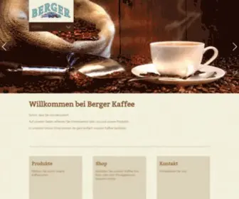 Berger-Kaffee.ch(Berger Kaffee) Screenshot