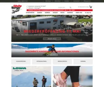 Bergerschuhe.ch(Berger Schuhe & Sport) Screenshot