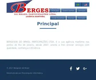 Bergesen.com.br(Bergesen) Screenshot