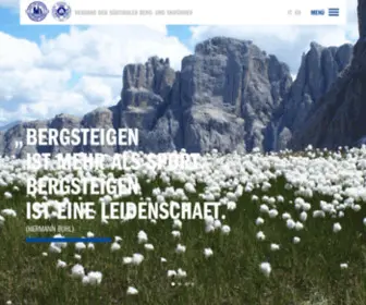 Bergfuehrer-Suedtirol.it(Bergführer) Screenshot