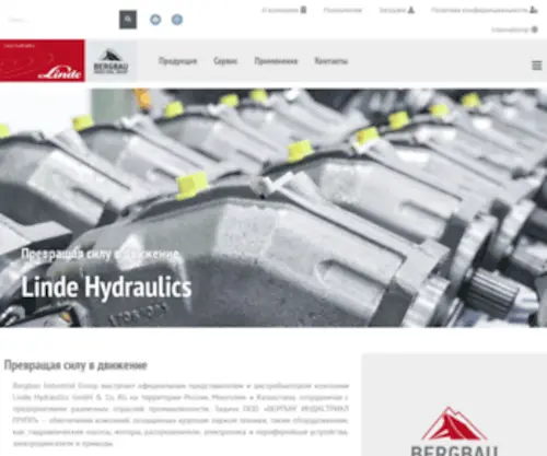 Berggroup.ru(Linde Hydraulics) Screenshot