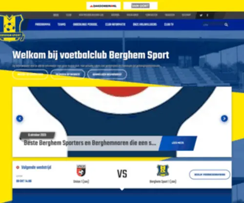 Berghemsport.nl(Laatste Nieuws) Screenshot