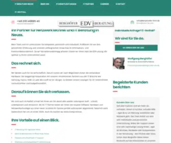 Berghoefer-EDV.de(Berghöfer EDV) Screenshot