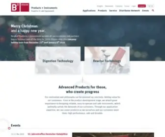 Berghof-Instruments.com(Berghof laboratory equipment represents high performance in four product categories) Screenshot