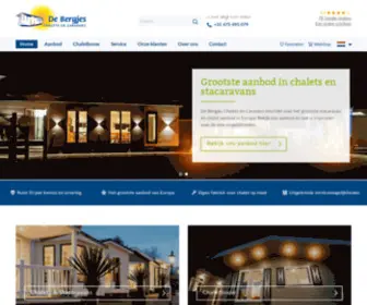 Bergjes.nl(De Bergjes Chalets & Caravans) Screenshot