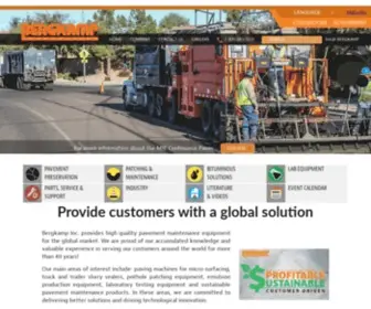 Bergkampinc.com(Bergkamp Inc) Screenshot