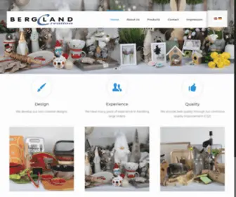 Bergland-Creation.com(Bergland Creations) Screenshot
