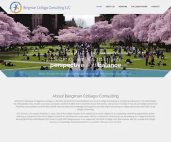 Bergmancollegeconsulting.com(Bergman College Consulting Bergman College Consulting) Screenshot