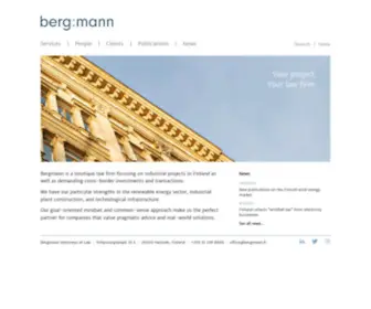 Bergmann.fi(Bergmann) Screenshot