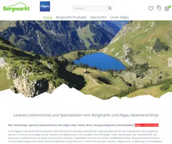 Bergmarkt.de(Lebensmittel) Screenshot