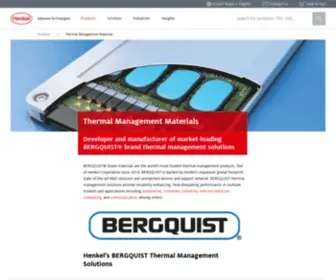 Bergquistcompany.com(BERGQUIST®) Screenshot