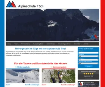 Bergschule.ch(Alpinschule Tödi) Screenshot