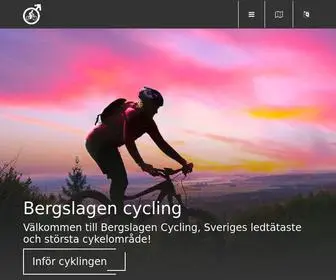 Bergslagencycling.com(Bergslagen cycling) Screenshot