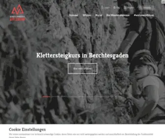 Bergsteigerschule-Watzmann.de(Bergsteigerschule Watzmann) Screenshot
