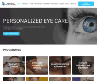 Bergstromeye.com(Vision Care) Screenshot