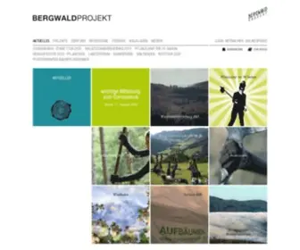 Bergwaldprojekt.de(Bergwaldprojekt e.V) Screenshot