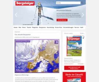 Bergwetter.de(BERGSTEIGER Magazin) Screenshot