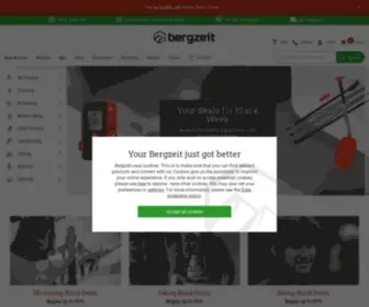 Bergzeit.fi(Bergzeit Outdoor Shop) Screenshot