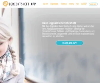 Berichtsheftapp.de(Die Berichtsheft) Screenshot