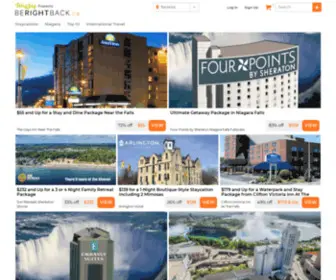 Berightback.ca(Your Destination for Staycation & Vacation Deals) Screenshot