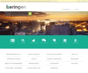 Beringen.be(Website Beringen) Screenshot