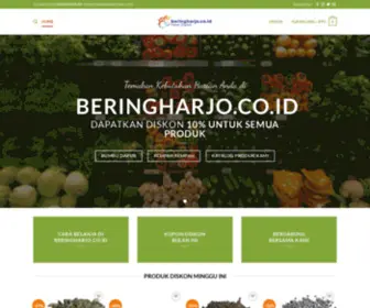 Beringharjo.co.id(Smart Traditional Market) Screenshot