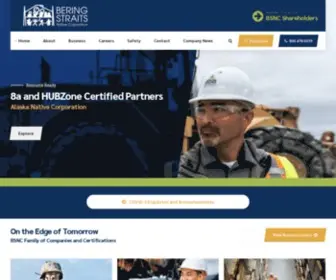 Beringstraits.com(Bering Straits Native Corporation) Screenshot