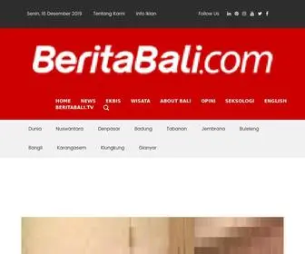Beritabali.com(Media Berita Online Bali Hari Ini Terkini) Screenshot