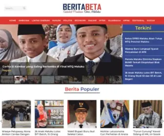 Beritabeta.com(Sahabat Pembaca dari Maluku) Screenshot