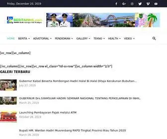 Beritainhil.com(Berita Indragiri Hilir Terdepan) Screenshot