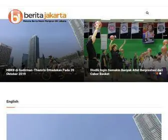 Beritajakarta.id(Beritajakarta Website Berita Resmi Pemprov DKI Jakarta) Screenshot