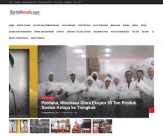 Beritamanado.com(Berita Terkini Kota Manado) Screenshot