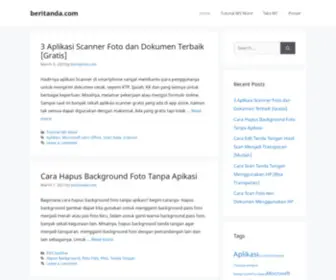 Beritanda.com(Seputar informasi) Screenshot