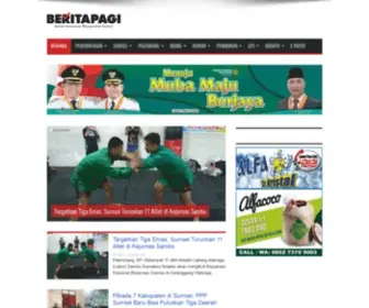 Beritapagi.co.id(Harian Umum Berita Pagi) Screenshot