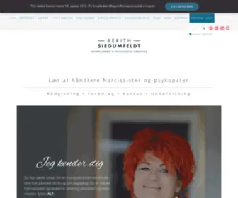 Berithsiegumfeldt.dk(Særlig sensitiv (Forside)) Screenshot